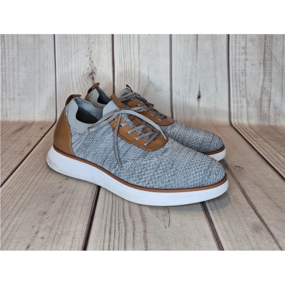 Bruno Marc Men's Size 13 Mesh Sneakers Oxfords Gray Lightweight Shoes